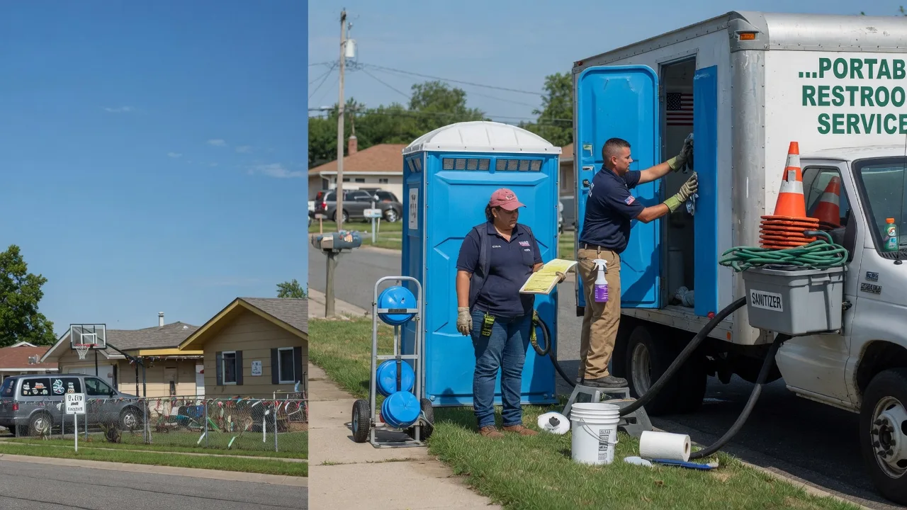 Portable Toilet Rental in Paris Crossing, IN near me